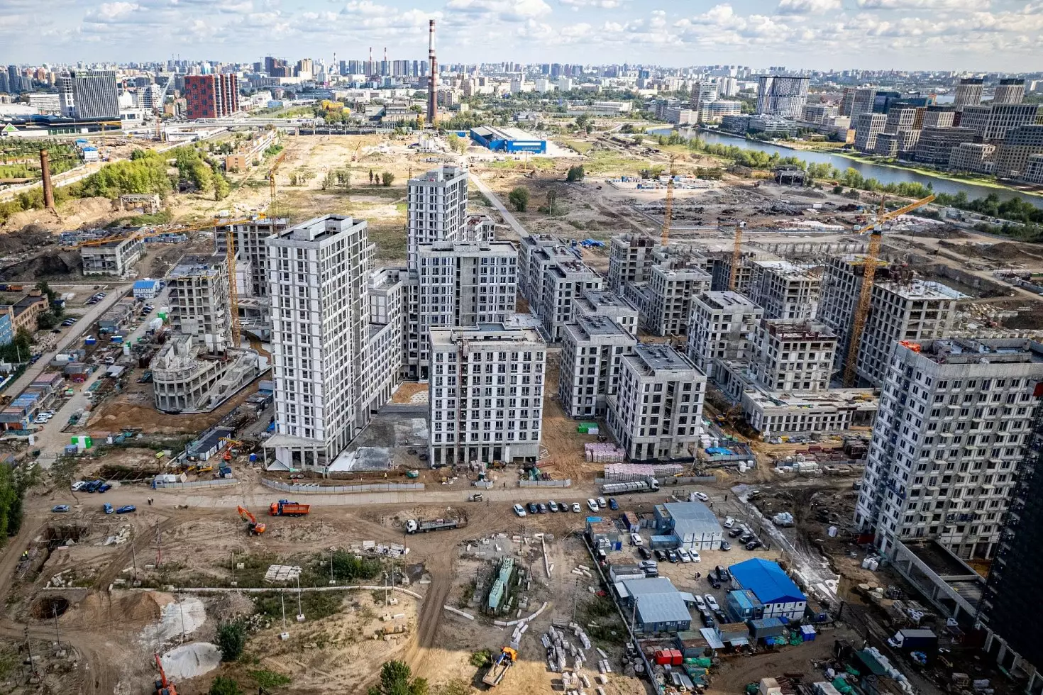 В России растёт строительная отрасль